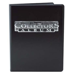 Collectors 4-Pocket - Black - Card Game Portfolio